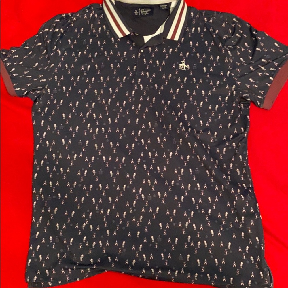 Navy blue polo